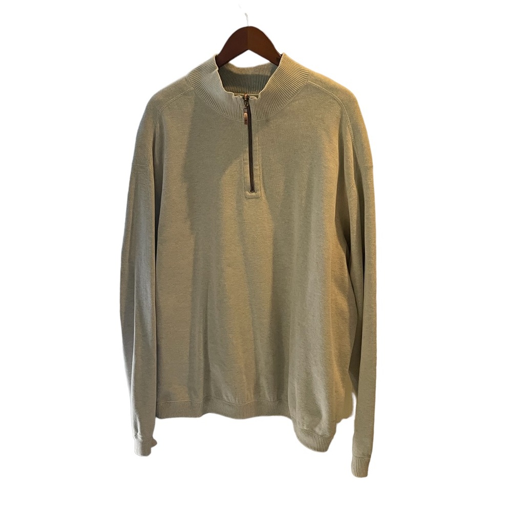 Tommy Bahama quarter zip sweater